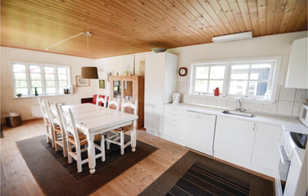 Nice Home In Knebel With Kitchen Bagian luar foto