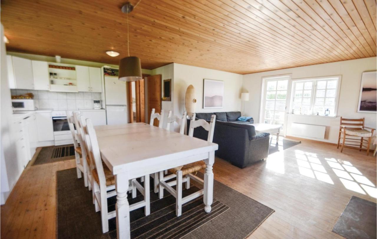 Nice Home In Knebel With Kitchen Bagian luar foto