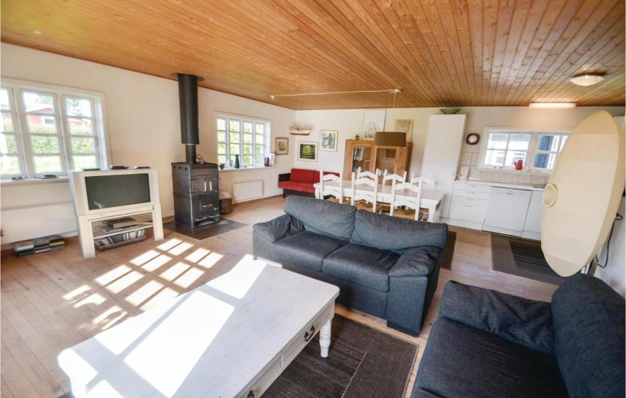 Nice Home In Knebel With Kitchen Bagian luar foto