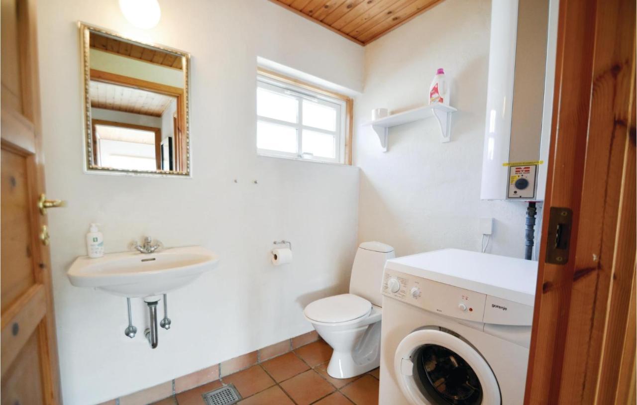 Nice Home In Knebel With Kitchen Bagian luar foto