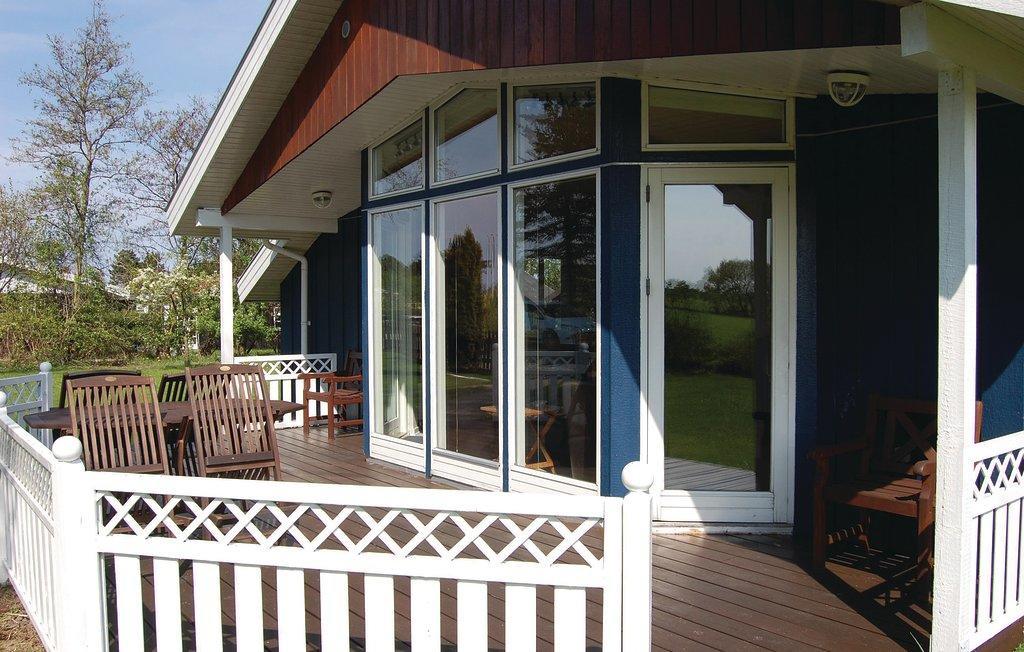 Nice Home In Knebel With Kitchen Bagian luar foto